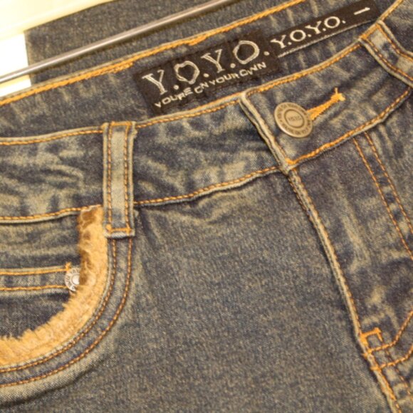 Vintage Designer YOYO Blue Jeans - Picture 7 of 12